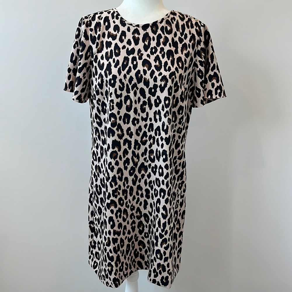 Ann Taylor Leopard Dress